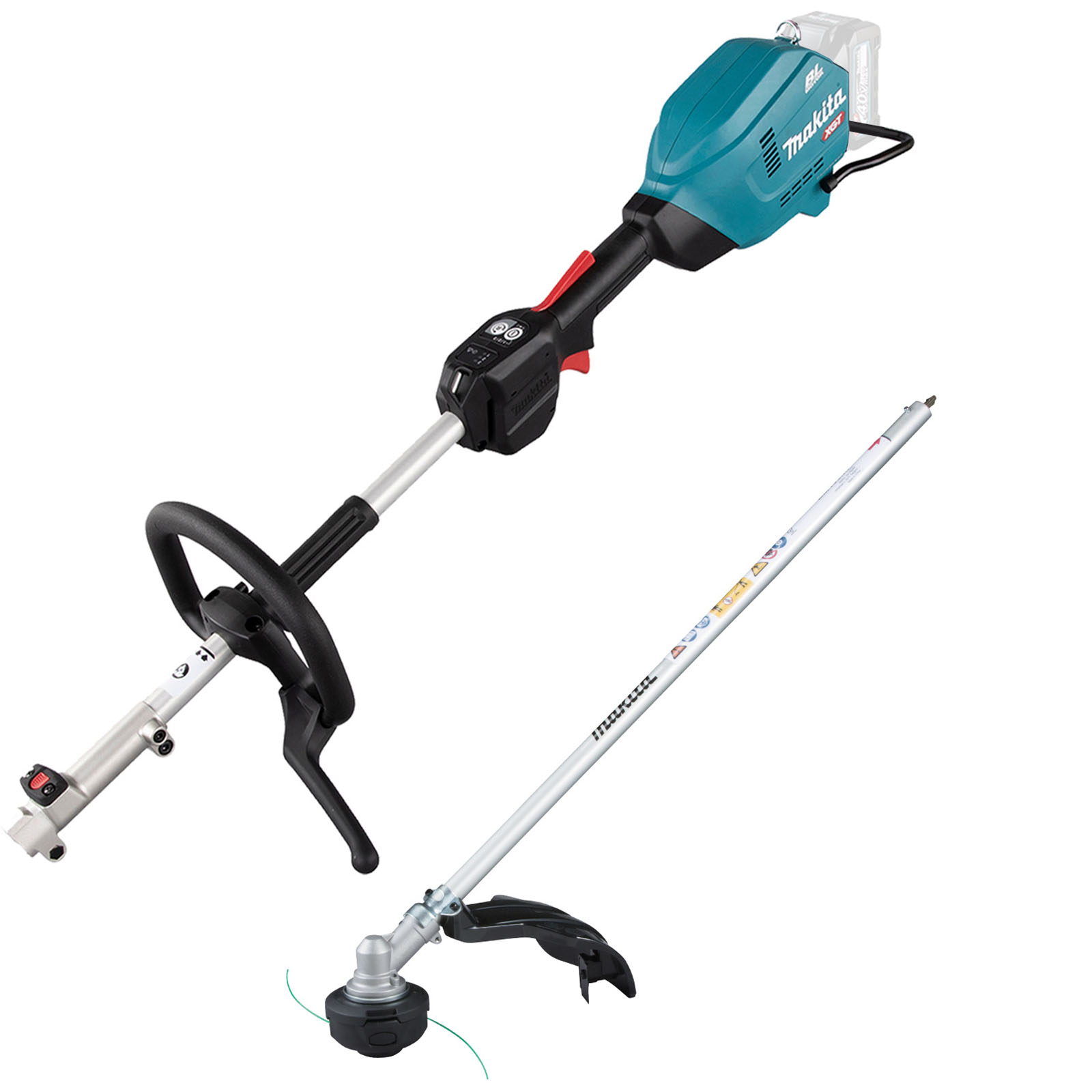 Makita UX01G 40v Max XGT Cordless Brushless Split Shaft Garden Multi Tool Set No Batteries No Battery Charger